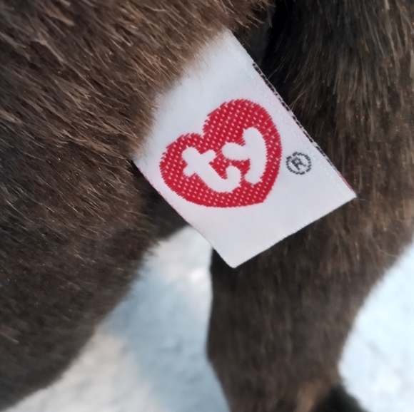 Vintage Ty Plush Cat "Mystery" with Collar and Original Tag - Picture 7 of 13